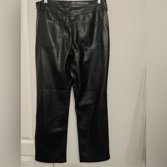 7 for All Mankind Faux Leather Pants - Picture 6 of 6